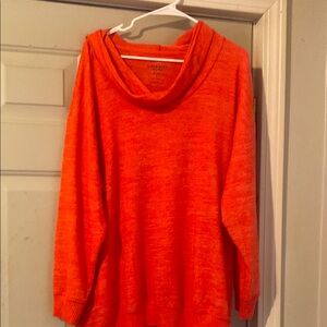 Bright Orange Women's Sweater